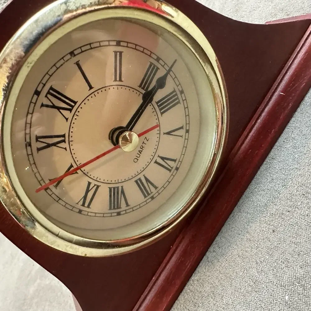 International Silver Co 1995 Vintage Mantel Clock Home Decor Mantle